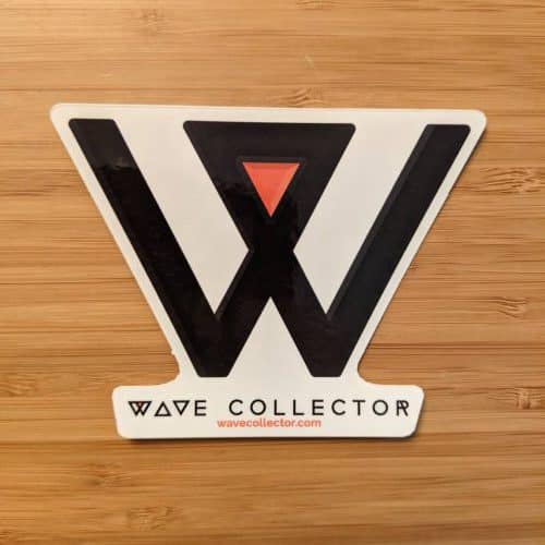Wave Collector Die-Cut Sticker